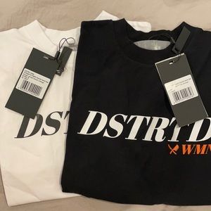 Distorted People round neck t shirt